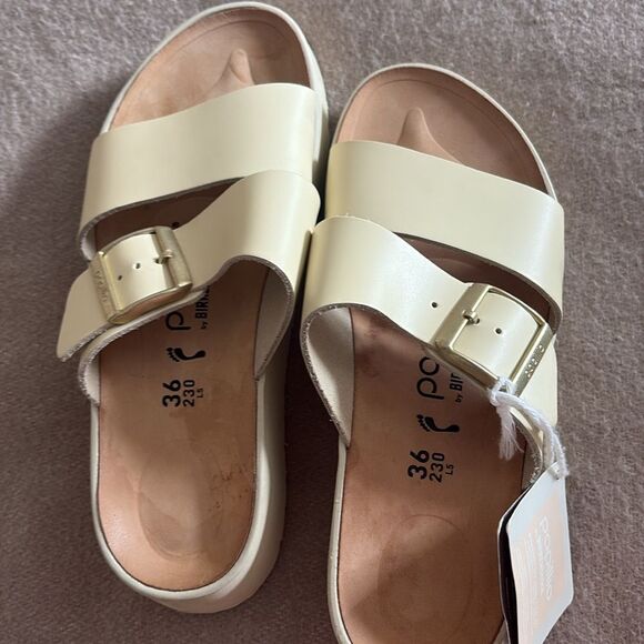 NWT BIRKENSTOCK PAPILLIO ALMINA LEATHER size EU 36 5 - 5.5 - Picture 13 of 14